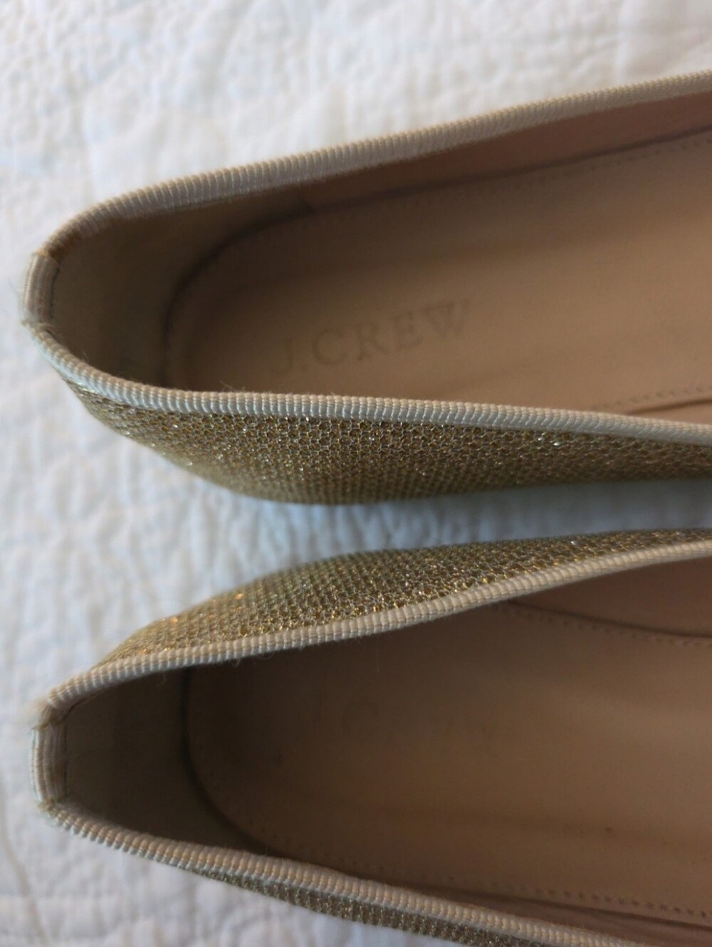 J. Crew Gold Metallic Flats - Picture 4 of 6